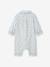 Cotton Flannel Sleepsuit for Babies WHITE LIGHT CHECKS 