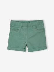 -Shorts with Macramé Trim, for Girls