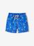 Swim Shorts with Printed Dinos, for Boys BLUE DARK ALL OVER PRINTED 