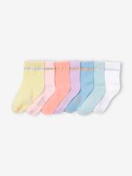 Girls-Underwear-Socks-Pack of 7 Pairs of Socks for Girls