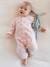 Cotton Flannel Sleepsuit for Babies PINK MEDIUM CHECKS 