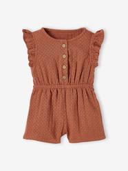 Baby-Dungarees & All-in-ones-Cotton Gauze Jumpsuit for Babies