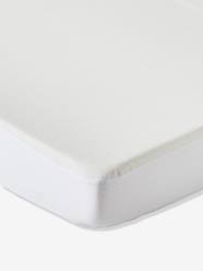 Bedroom Furniture & Storage-Bedding-Mattress Protectors-ORGANIC COLLECTION Waterproof Fleece Fitted Sheet