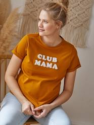 T-Shirt with Message, in Organic Cotton, Maternity & Nursing Special