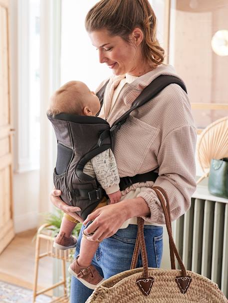 Front Position Baby Carrier, by Verbaudet Black 