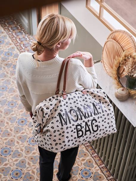 Mommy Bag Nursery Bag by CHILDHOME - leopard print