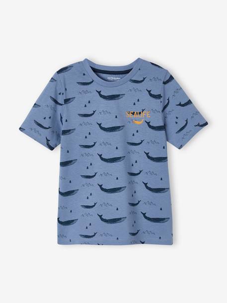 Pack of 2 Whale Pyjamas for Boys YELLOW MEDIUM SOLID WTH DESIGN 