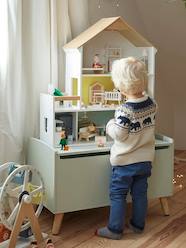 Toys-Playsets-Animal & Heroes Figures-Dolls' House for Their Little Friends - Wood FSC® Certified