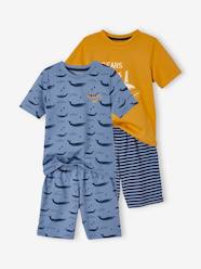 Boys-Nightwear-Pack of 2 Whale Pyjamas for Boys