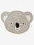 Koala Rug, Mini Zoo GREY LIGHT SOLID 