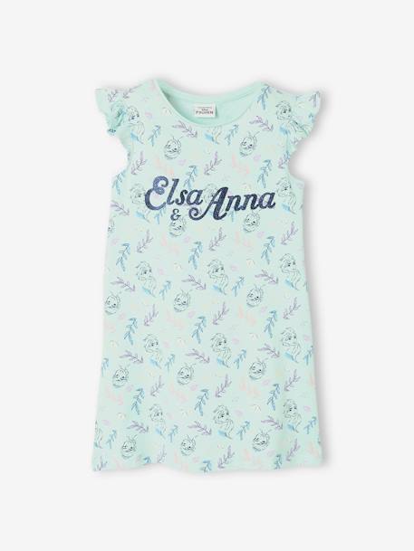 Frozen Nightie for Girls by Disney® BLUE LIGHT ALL OVER PRINTED 