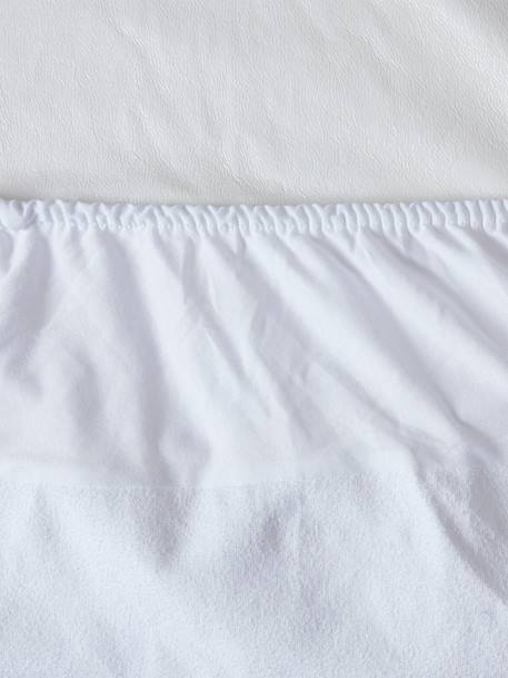 Bi-ome NTL® Waterproof & Hypoallergenic Terry Cloth Mattress Protector White 