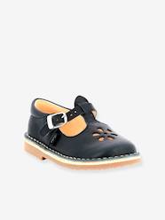 Shoes-Baby Footwear-Baby Girl Walking-T-Bar Shoes in Vegetable Tanned Leather, Dingo 2 ASTER®