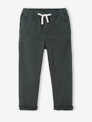 Boys-Chino Trousers, Easy to Slip On, for Boys