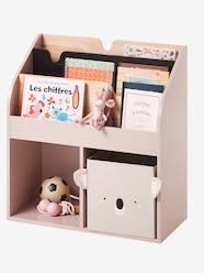 Bedroom Furniture & Storage-Storage-Storage Units & Boxes-Storage Unit with 2 Cubbyholes + Bookcase, School