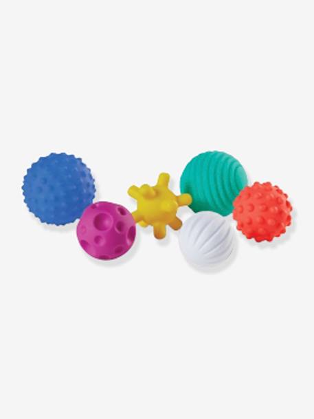Textured 6 Ball Set, by INFANTINO BLUE BRIGHT 2 COLOR/MULTICOL 