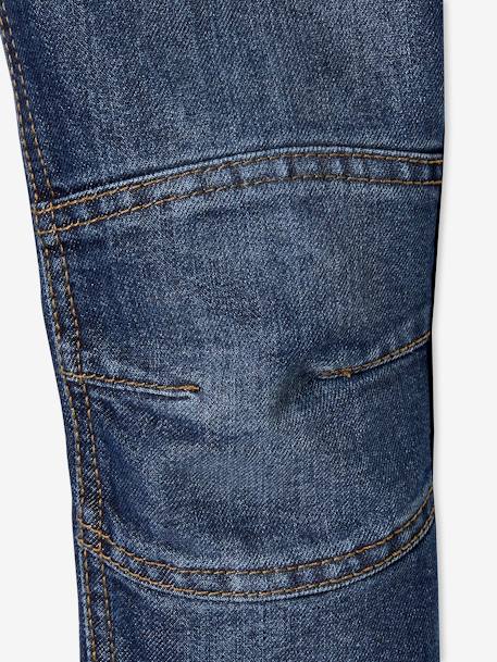 WIDE Hip MorphologiK Indestructible Straight Leg 'Waterless' Jeans BLUE DARK SOLID+BLUE DARK WASCHED 