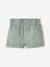 Shorts with Elasticated Waistband, for Babies clay beige+GREEN MEDIUM SOLID 