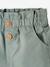 Shorts with Elasticated Waistband, for Babies clay beige+GREEN MEDIUM SOLID 