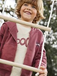 Boys-Cardigans, Jumpers & Sweatshirts-Zipped Hoodie with Fancy Pockets, for Boys
