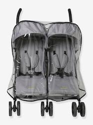 Nursery-Pushchairs & Accessories-Pushchair Accessories-Universal Rain Cover For Side-by-Side Double Pushchair