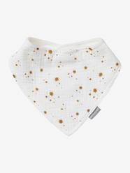 Nursery-Mealtime-Pack of 3 Bandana-Style Bibs in Terry Cloth & Cotton Gauze