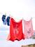 Striped T-Shirt, Sequinned Heart, for Girls WHITE MEDIUM STRIPED 