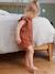 Cotton Gauze Jumpsuit for Babies RED MEDIUM ALL OVER PRINTED 