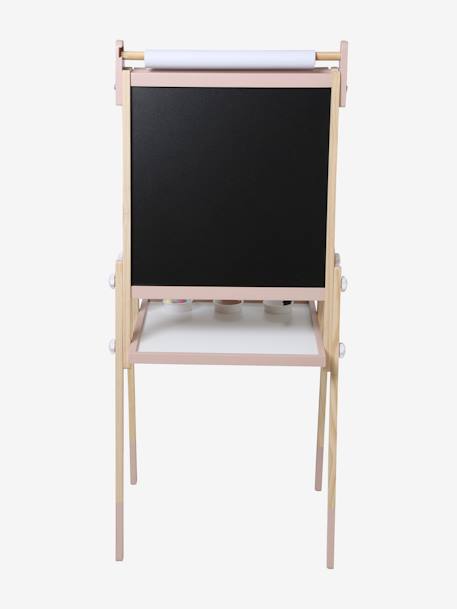 3-in-1 Foldable Board, Adjustable Height  - Wood FSC®100% Certified PINK MEDIUM SOLID+white+Wood/Multi 