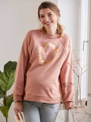 Fleece Sweatshirt with Message, Maternity & Nursing Special