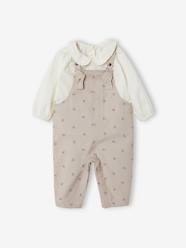 Baby-Dungarees & All-in-ones-Blouse & Dungarees Outfit for Babies