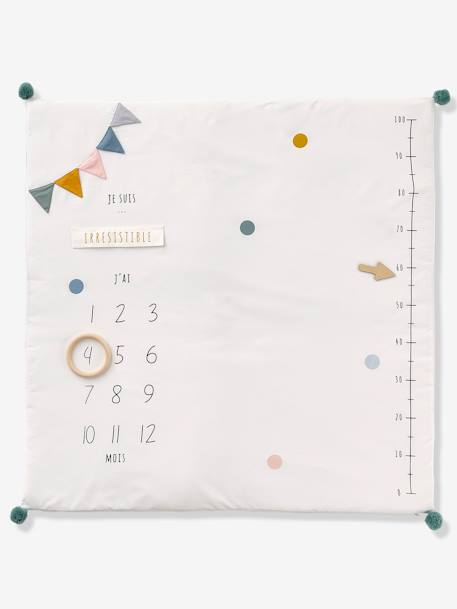 Baby Photo Mat White 