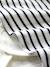 Bodysuit Dress with Sailor-Style Stripes, Organic Cotton, for Babies by PETIT BATEAU WHITE MEDIUM SOLID WITH DESIGN 