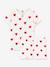Short Sleeve Heart Pyjamas in Organic Cotton for Girls, by Petit Bateau WHITE LIGHT ALL OVER PRINTED 