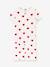 Short Sleeve Heart Pyjamas in Organic Cotton for Girls, by Petit Bateau WHITE LIGHT ALL OVER PRINTED 