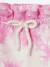 Tie-Dye Fleece Shorts for Babies PINK MEDIUM SOLID 