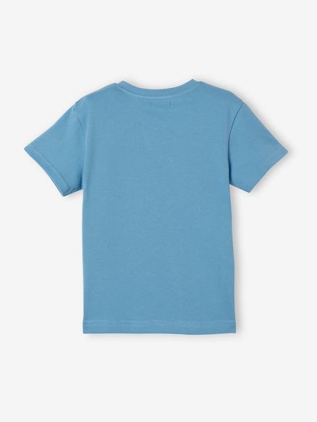 Sahara T-Shirt for Boys BLUE LIGHT SOLID WITH DESIGN 