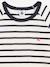 Striped Cotton Pyjamas for Boys - Petit Bateau BLUE DARK STRIPED 
