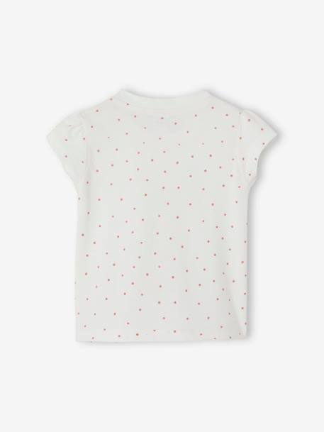 Bambi T-Shirt for Baby Girls, by Disney® WHITE LIGHT ALL OVER PRINTED 