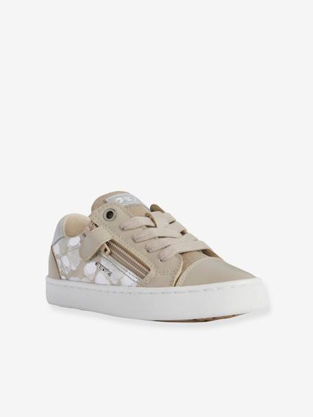 Trainers for Girls, Kilwi by GEOX® BEIGE LIGHT SOLID 