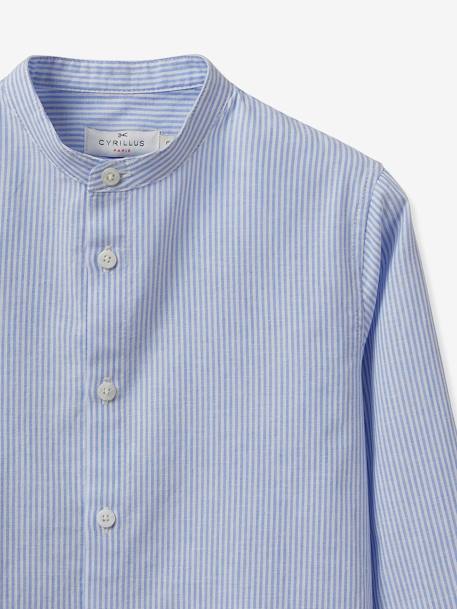 Shirt - Formalwear and Wedding Collection Blue/white stripe+White 