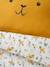 Duvet Cover for Babies, in Cotton Gauze, Hanoi WHITE LIGHT ALL OVER PRINTED 