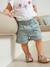 Shorts with Elasticated Waistband, for Babies clay beige+GREEN MEDIUM SOLID 