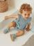 Sleeveless Jumpsuit for Babies Grey+red 