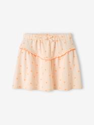 -Skirt with Printed Shells, for Girls