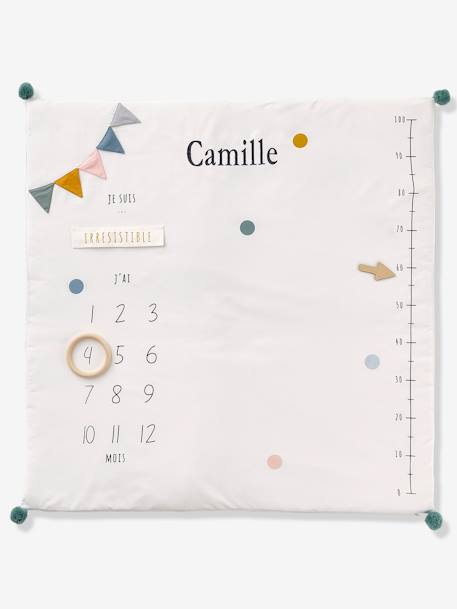 Baby Photo Mat White 