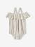 Striped Jumpsuit for Babies WHITE LIGHT STRIPED 