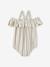 Striped Jumpsuit for Babies WHITE LIGHT STRIPED 