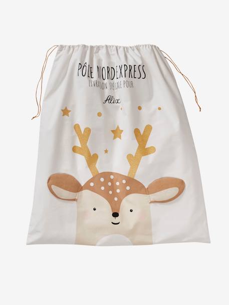 Reindeer Toy Bag White 