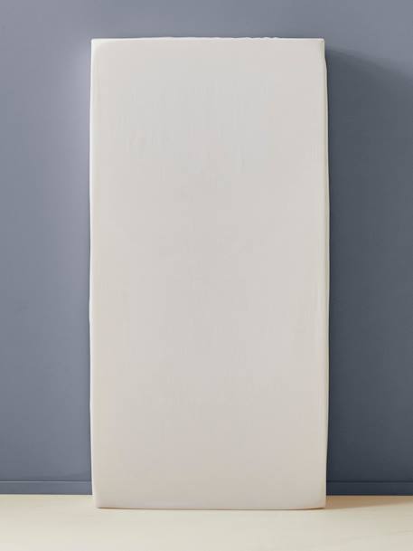 60 x 120 cm Mattress for Babies WHITE LIGHT SOLID 